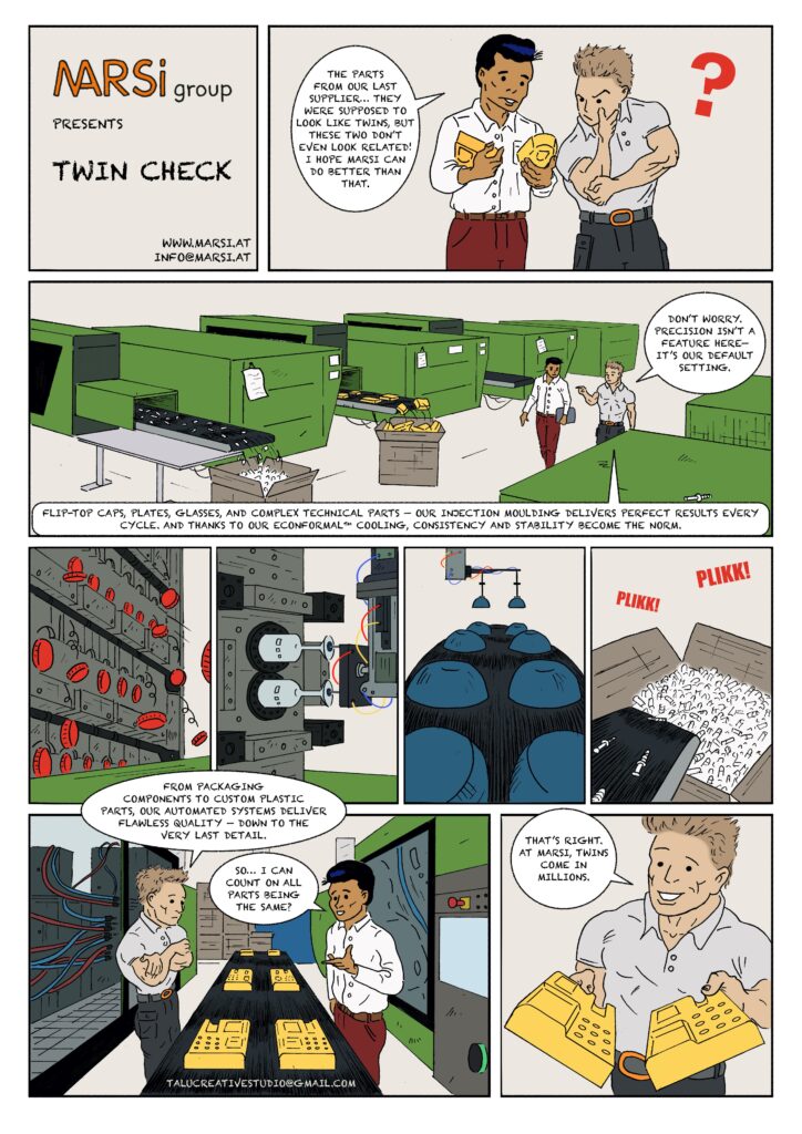 Twin Check comic